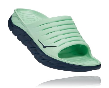 Hoka One One Ora Recovery Slide 2 Moški Sandali Zelena / Modra SI-308914U